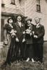 Celia, Albert Mary Goodbout & Max C. Hintz wedding 1917