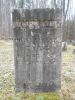 Eleanor (Bacte) Simmons Headstone - McDougal Cemetery, Fulton, Co, NY