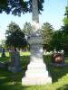 Elijah Simmons Headstone - Lake Mound Cemetery, Zion, IL
