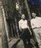 Phil Truax with son-in-law Loren Simmons, Aug 1946