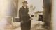 Loren T. Simmons with son Loren A.- driveway of 514 Ridgeland Ave, Waukegan