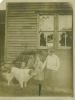 Madesse Ames little girl on Wadsworth farm