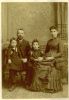 Carrie Parker Simmons and Peter Rouse Simmons with their children: Chester & Ethel